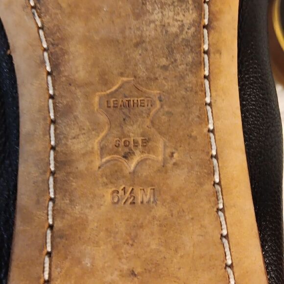 Tory Burch Minnie Captoe Leather Ballet Flats - Picture 5 of 8